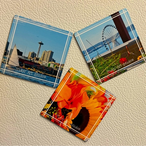 Seattle Magnetic Art Trio - Picture 2 of 6